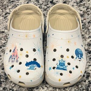 4 parks Disney crocs